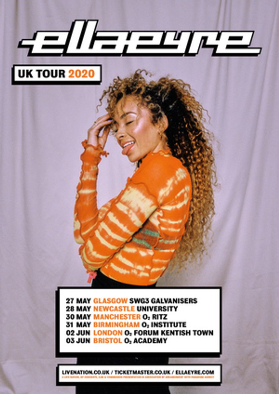 Ella Eyre Announces May 2020 Headline UK Tour Image