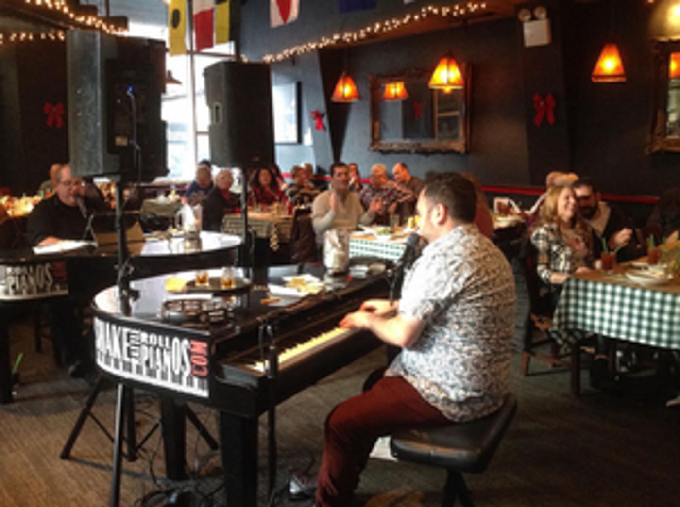 Shake Rattle & Roll Dueling Pianos Will Continue to Host Monthly Dueling Pianos Brunches at Patrick's in Times Square  Image