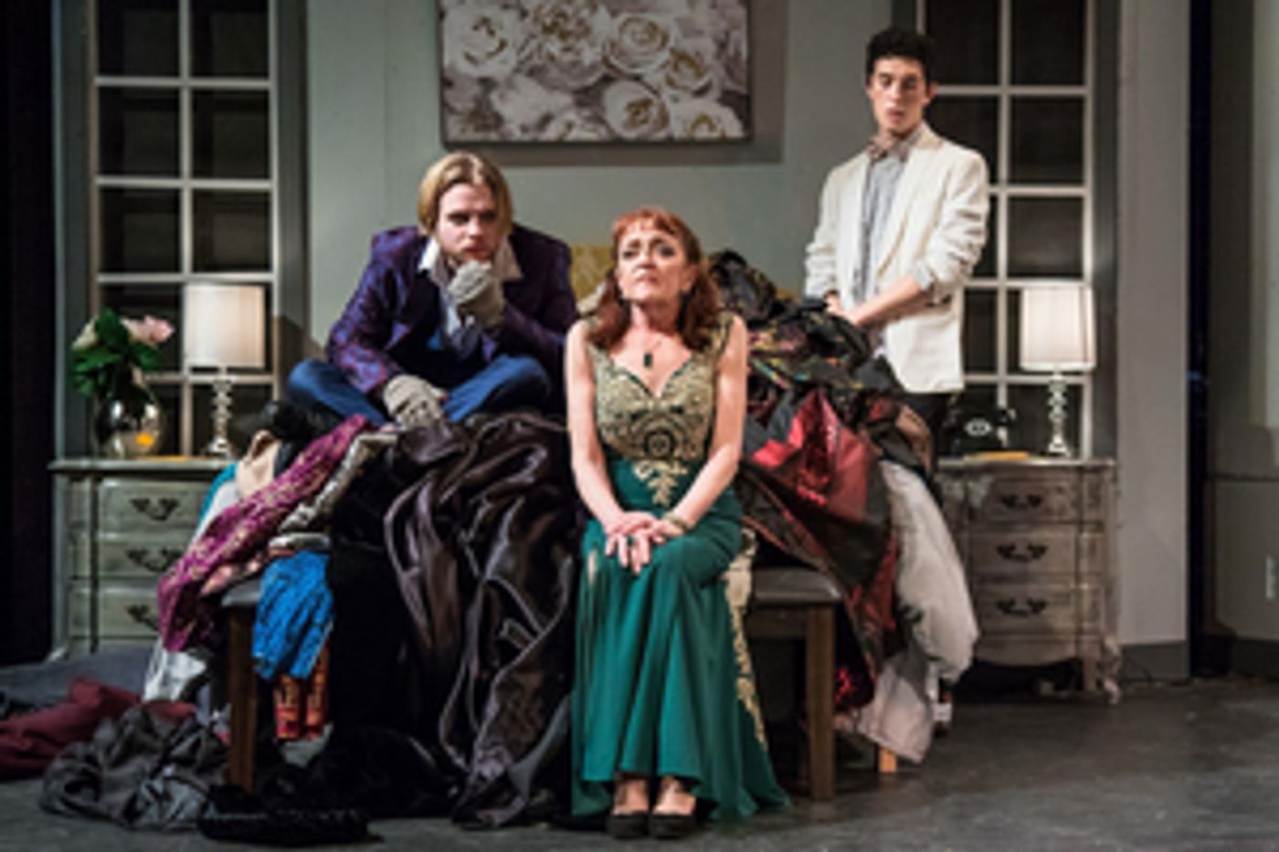 Review: Opening Night Frantic Antics Fuel the Humor in Terrence McNally's IT'S ONLY A PLAY at the Morgan-Wixson Theatre  Image