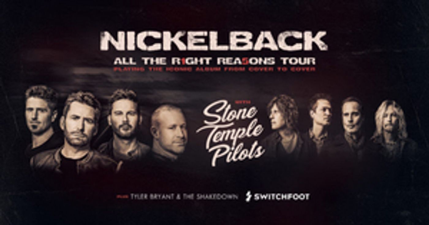 Nickelback Announces 'All The Right Reasons 2020' Summer Tour Nickelback Announces 'All The Right Reasons 2020' Summer Tour Image