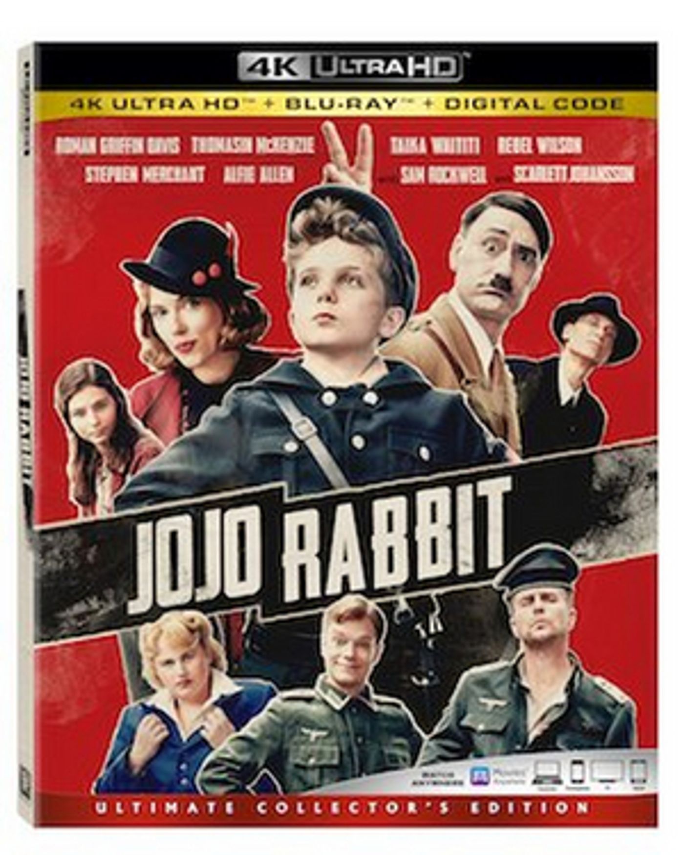 JOJO RABBIT Hops Onto Digital, 4K Ultra HD, Blu-rayT & DVD JOJO RABBIT Hops Onto Digital, 4K Ultra HD, Blu-rayT & DVD Image