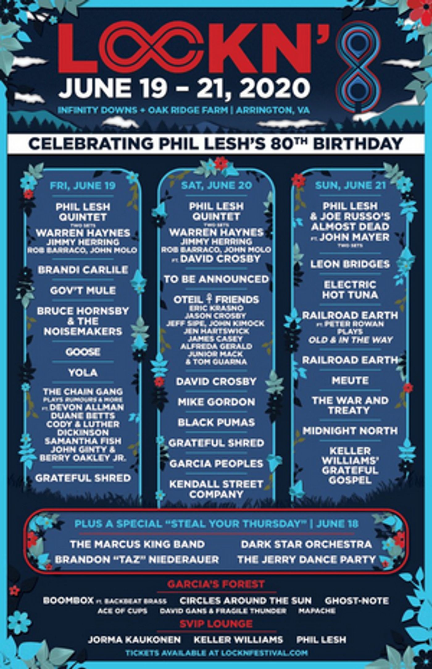 Lockn' 2020 Announces Initial Lineup  Image