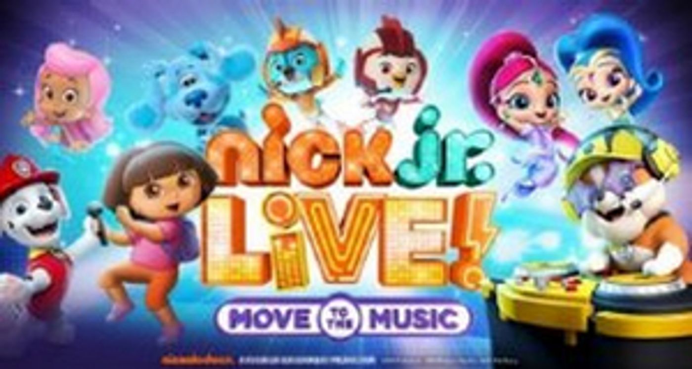 NICK JR. LIVE! MOVE TO THE MUSIC is Coming to the Chicago Theatre  Image