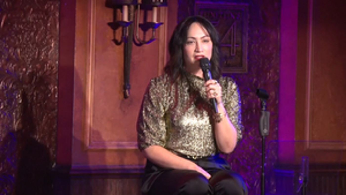 Exclusive: Eden Espinosa Sings Holding to the Ground at Tuesdays at 54  Image