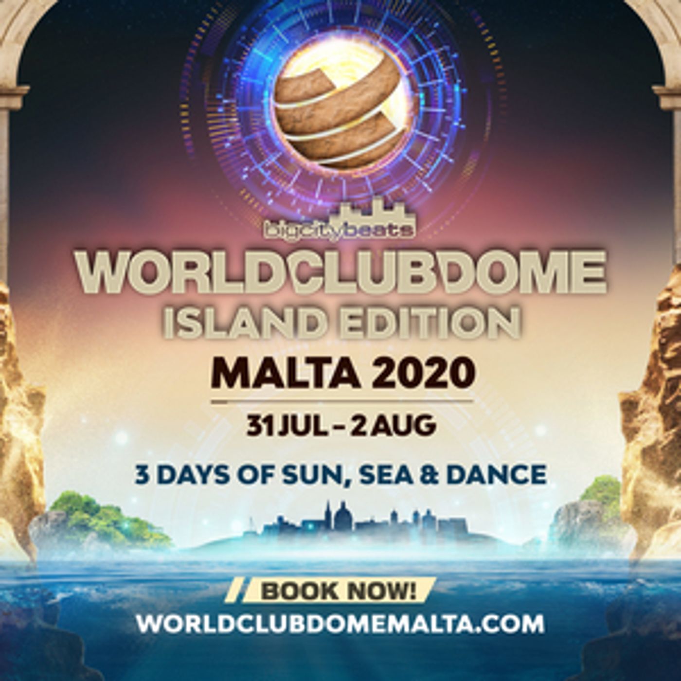 BigCityBeats' WORLD CLUB DOME Heads to Malta This Summer BigCityBeats' WORLD CLUB DOME Heads to Malta This Summer Image