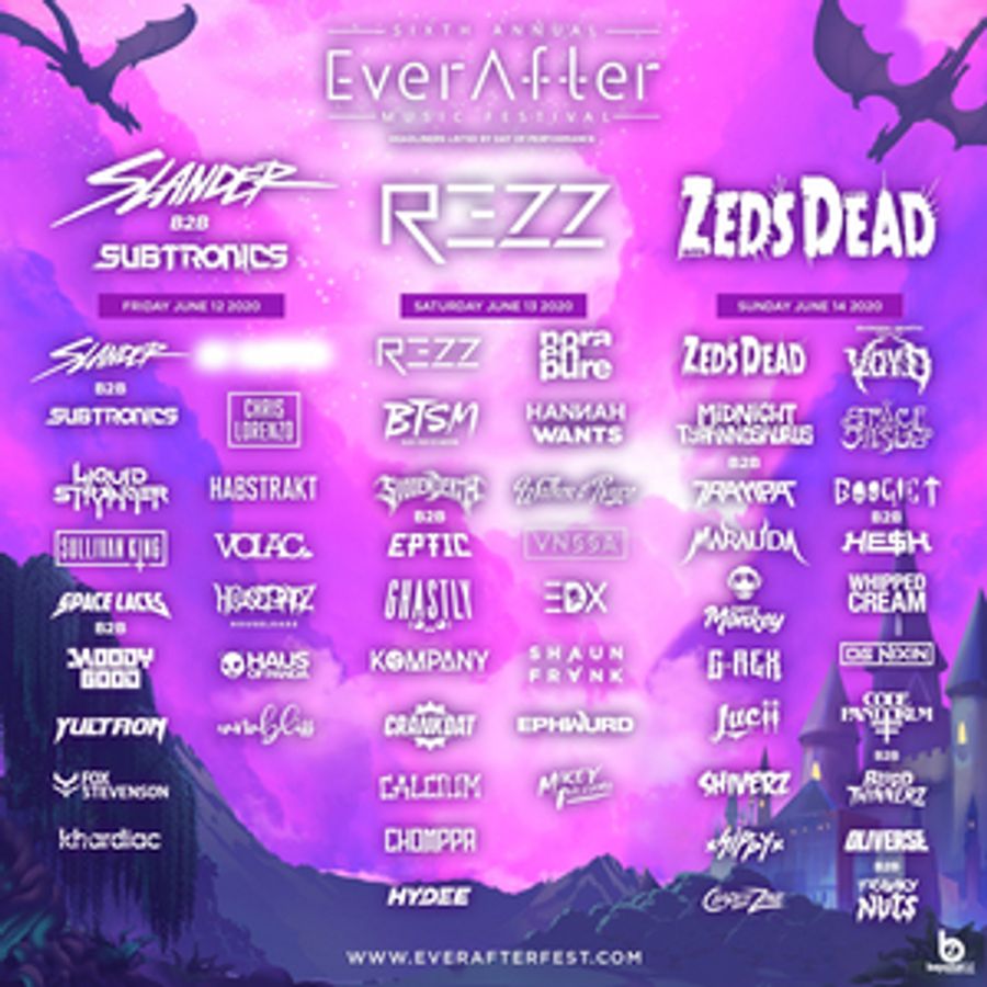 Ever After Music Festival Announces Lineup with REZZ, Zeds Dead, SLANDER, & More! Image