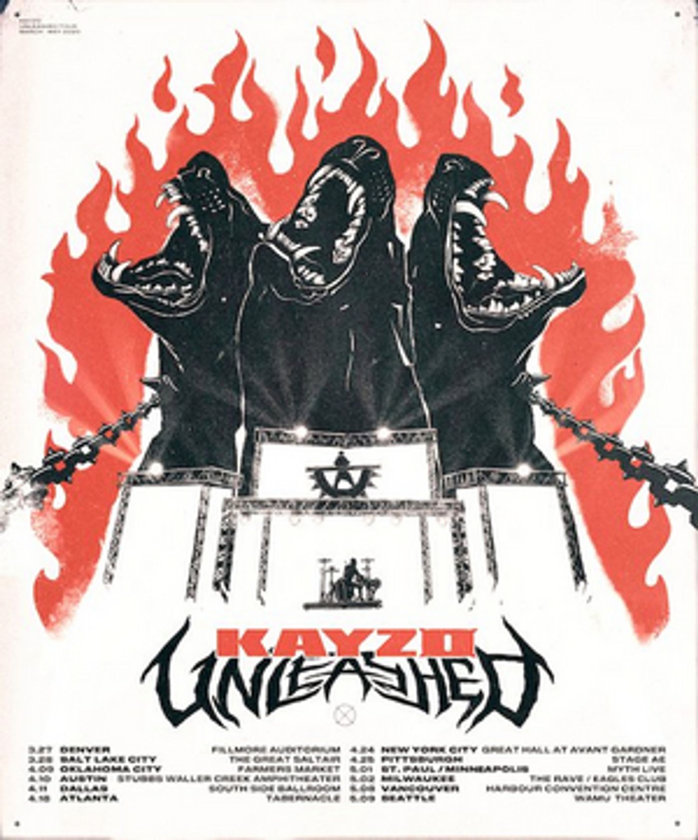 KAYZO Announces North American 'UNLEASHED' Tour KAYZO Announces North American 'UNLEASHED' Tour Image