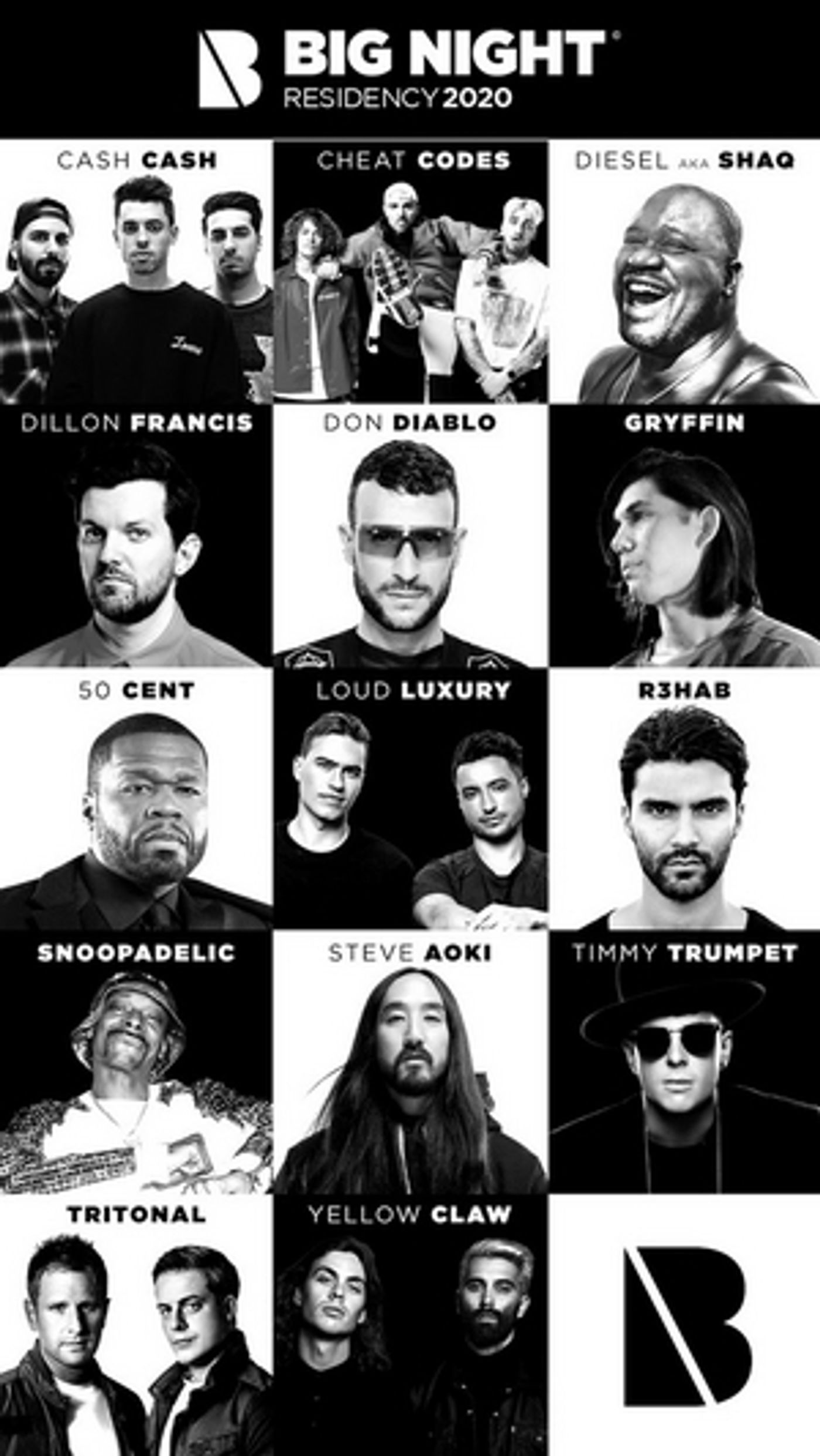 Big Night Announces Epic Artist Residency for 2020 Big Night Announces Epic Artist Residency for 2020 Image