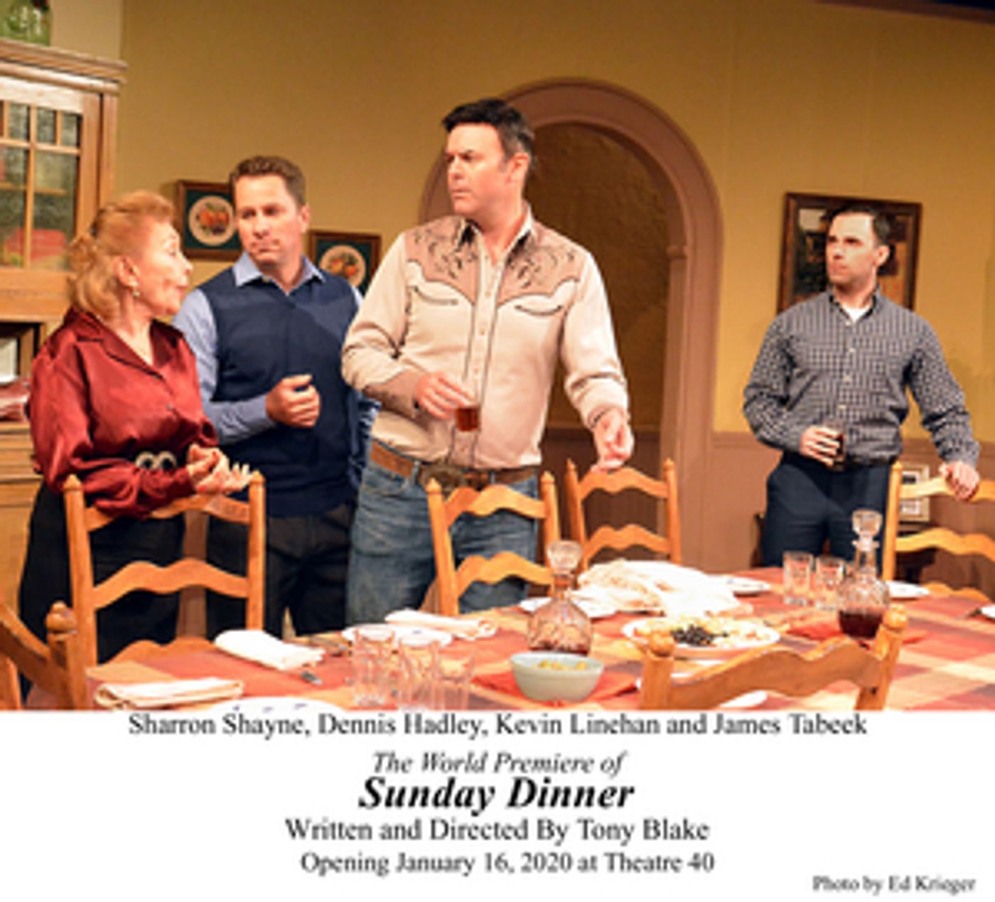 Review: SUNDAY DINNER Proves to be a Challenge When Family Secrets are Revealed  Image