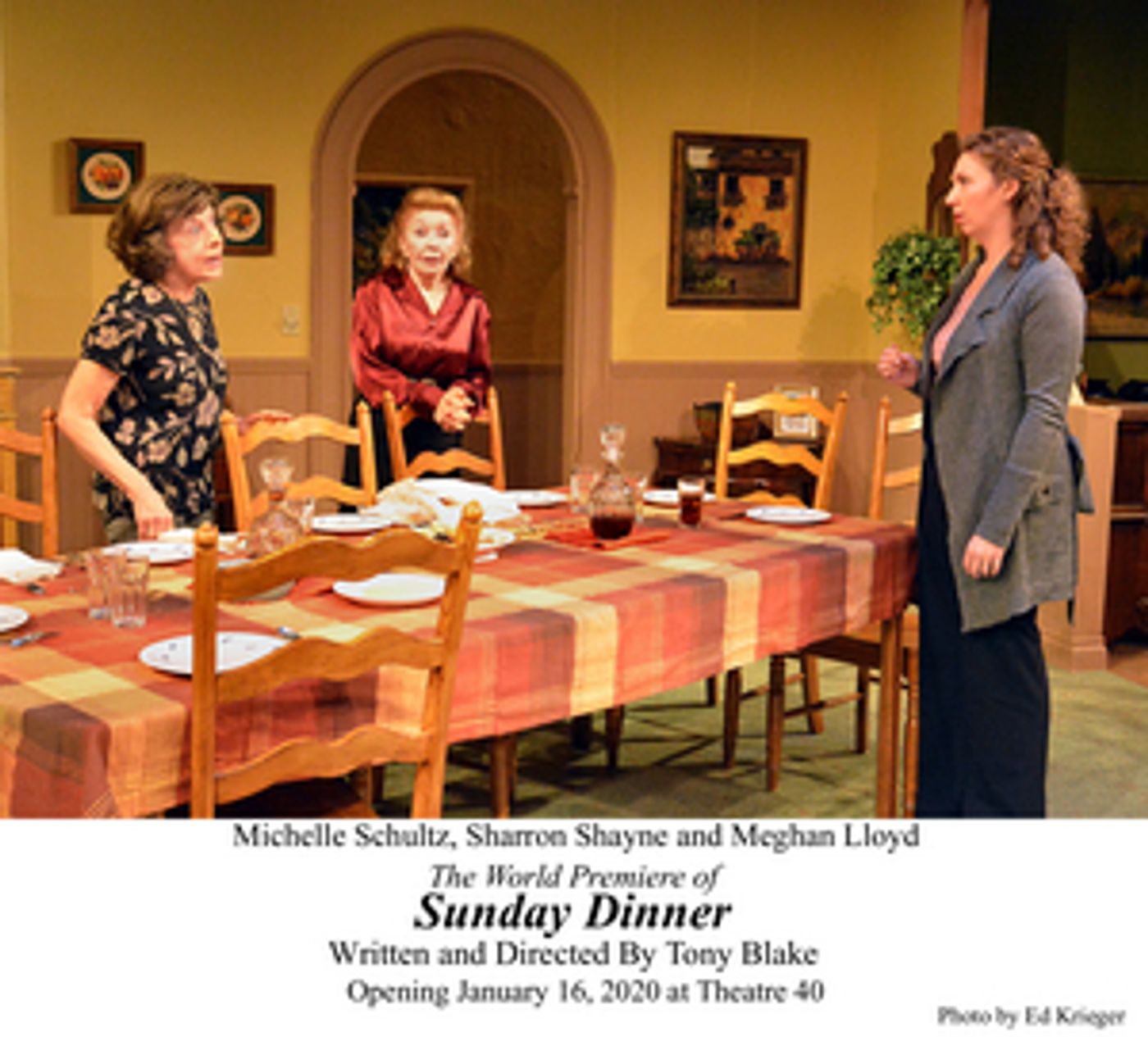 Review: SUNDAY DINNER Proves to be a Challenge When Family Secrets are Revealed  Image