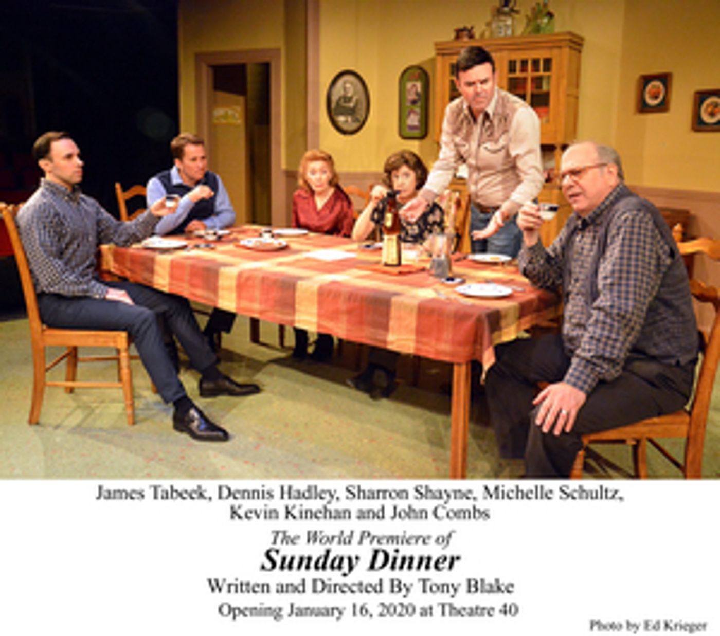 Review: SUNDAY DINNER Proves to be a Challenge When Family Secrets are Revealed  Image