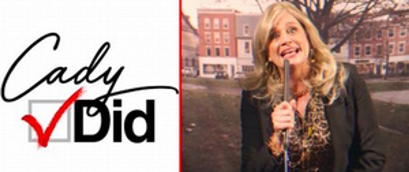 Tony Winner Cady Huffman Launches 'Cady Did' Web Series  Image