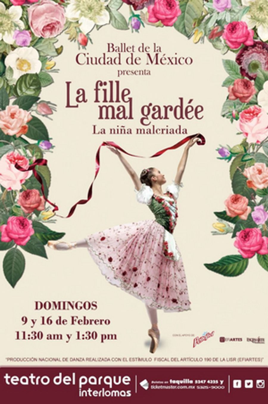 LA FILLE MAL GARDEE inicia su Temporada 2020 en México Image