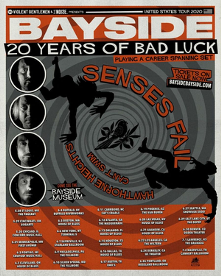Bayside Celebrates 20 Years Of Bad Luck With 20th Anniversary Tour Image
