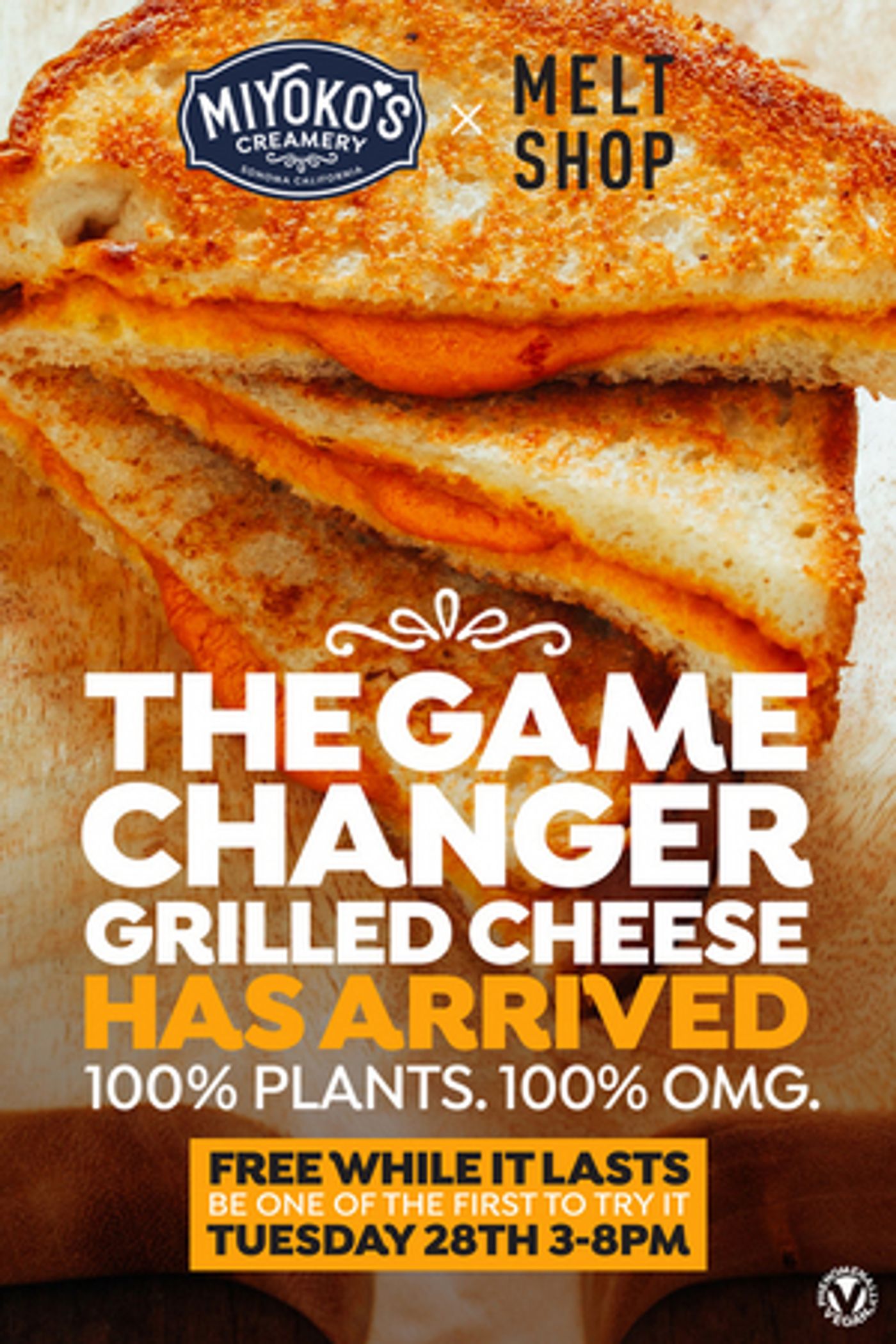 MELT SHOP in Union Square Announces Free Plant Based Grilled Cheese at Union Square Location, 1/28 MELT SHOP in Union Square Announces Free Plant Based Grilled Cheese at Union Square Location, 1/28 Image