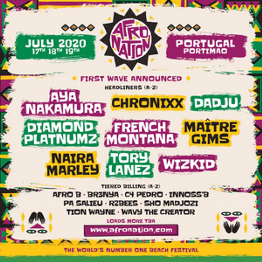 Afro Nation Portugal Returns with Chronixx, WizKid, French Montana, & More! Image