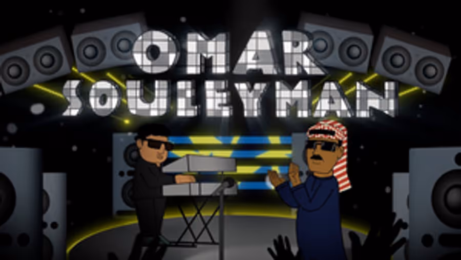 Omar Souleyman Shares Animated 'Shlon' Music Video Image