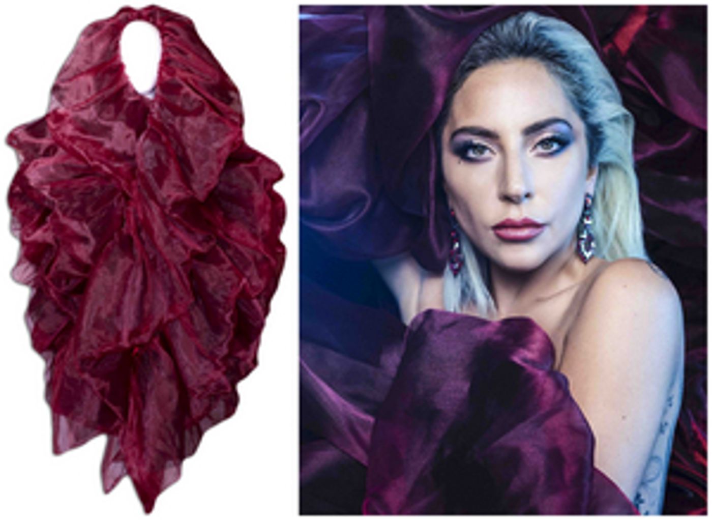 Lady Gaga's Costume Worn During the Launch of her Makeup Line to be Auctioned  Image