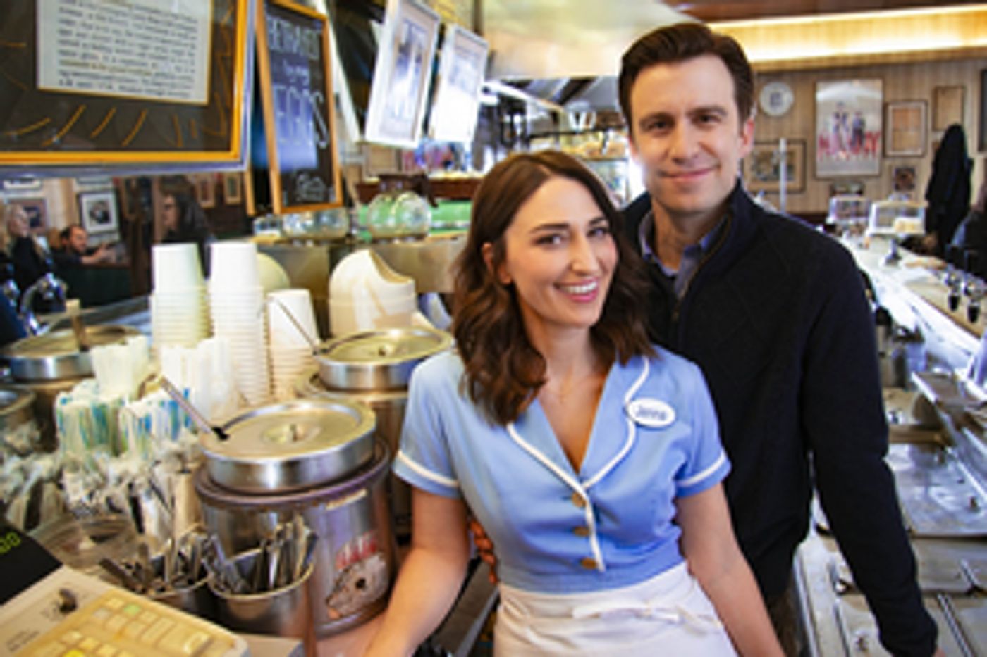 Sara Bareilles and Gavin Creel to Host Next WAITRESS Cast Album Karaoke Sara Bareilles and Gavin Creel to Host Next WAITRESS Cast Album Karaoke Image