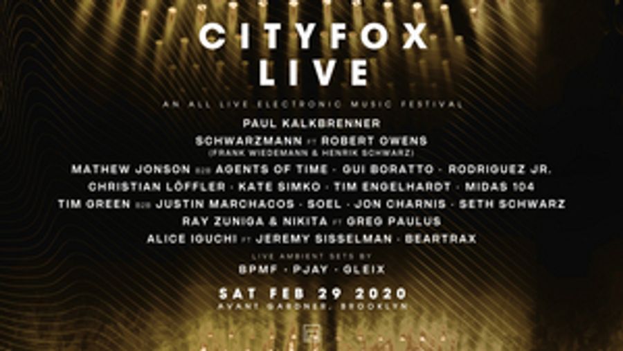 Full Lineup Revealed for 2nd Annual CITYFOX LIVE Image