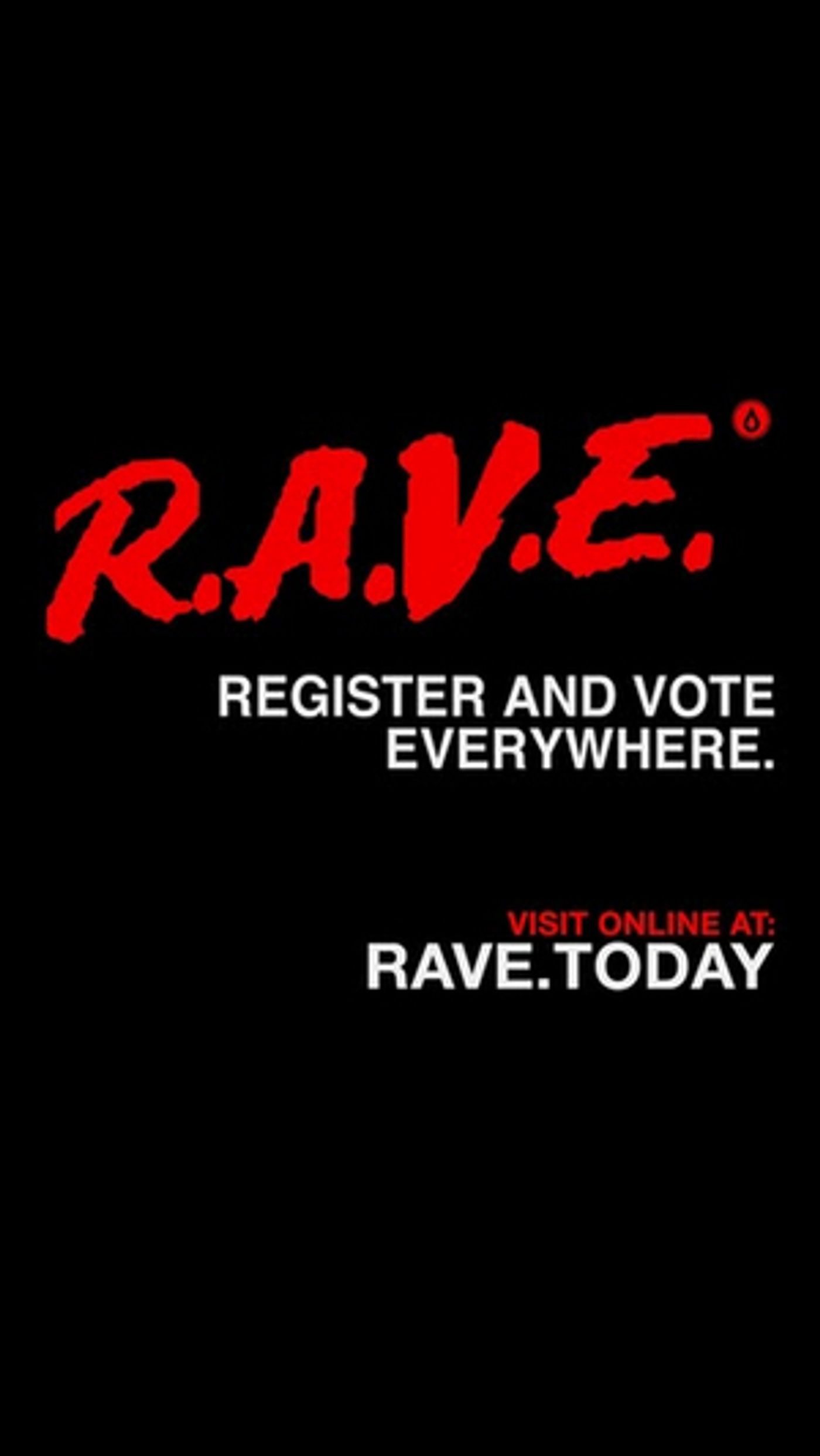 Disco Donnie Presents Partners With Headcount on R.A.V.E (Register And Vote Everywhere) Disco Donnie Presents Partners With Headcount on R.A.V.E (Register And Vote Everywhere) Image