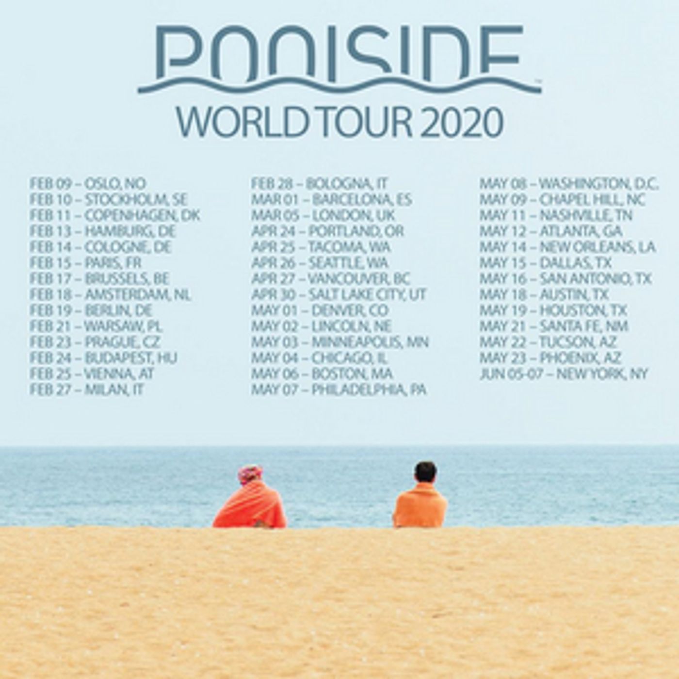 Poolside Announce Biggest Headline Tour To Date Poolside Announce Biggest Headline Tour To Date Image