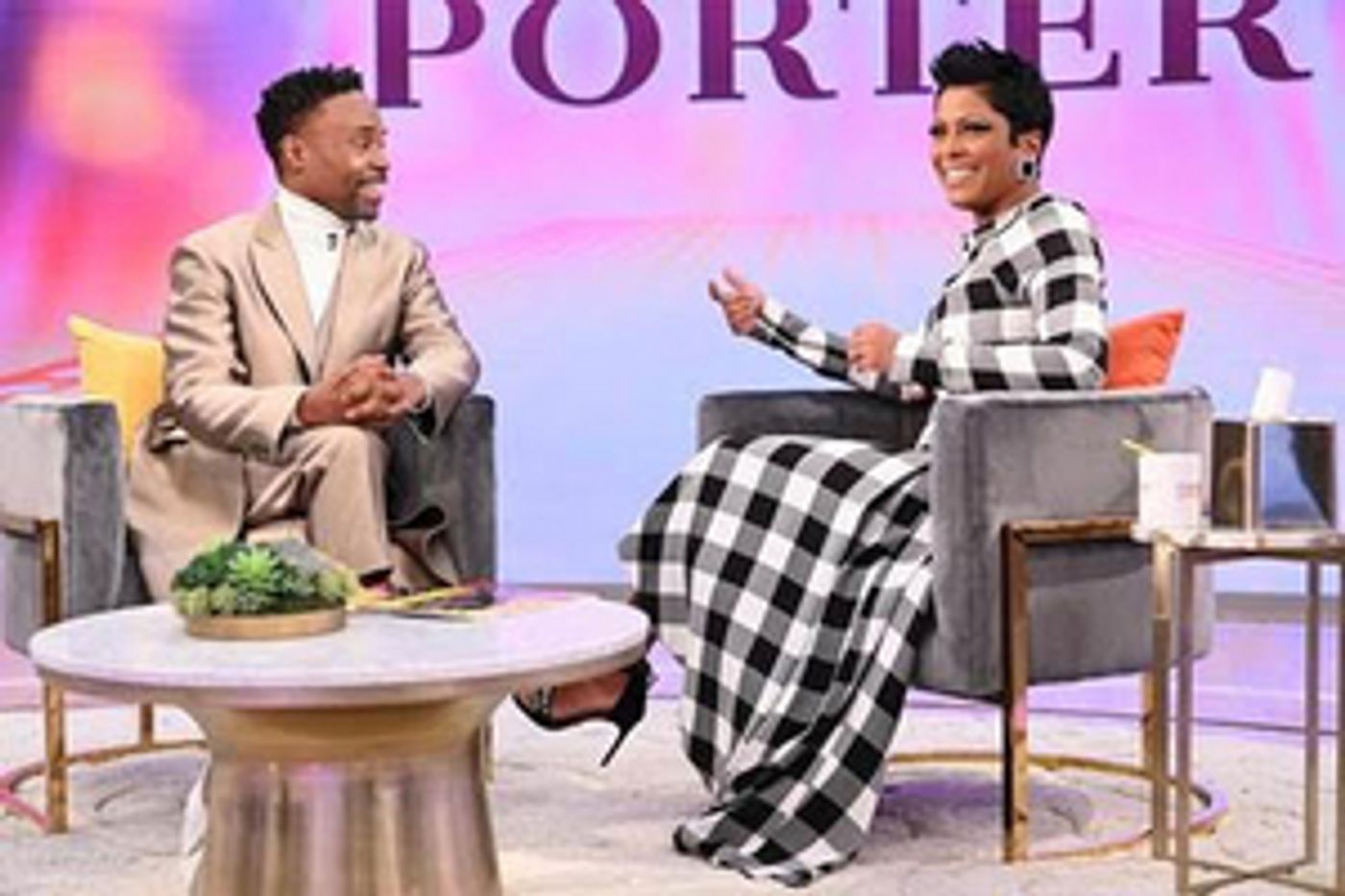 Billy Porter Talks Life, Work and the Lunch That Changed His Life on TAMRON HALL  Image