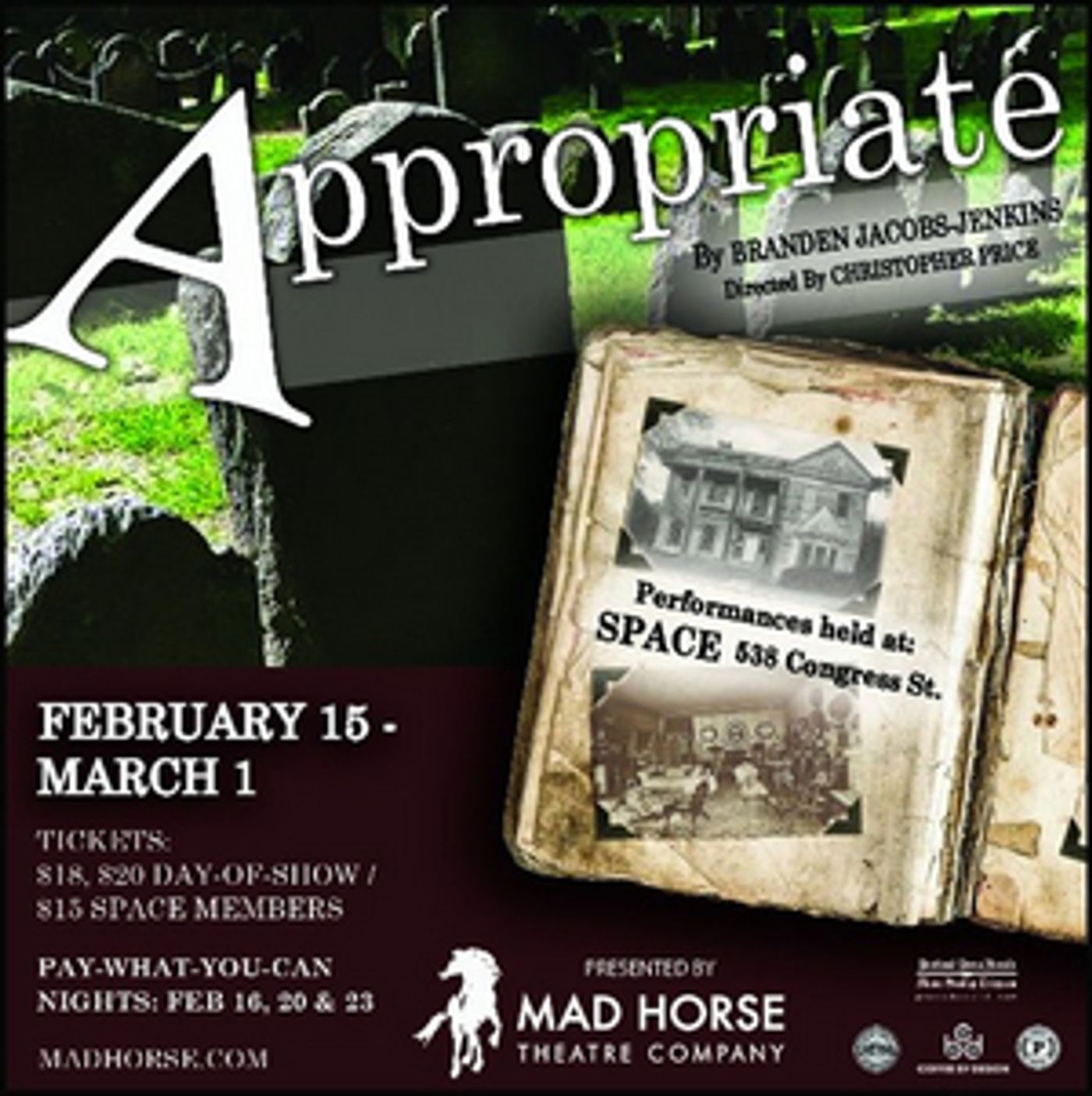 APPROPRIATE Opens At SPACE APPROPRIATE Opens At SPACE Image