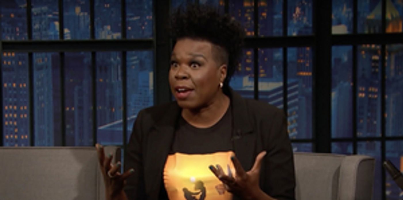 VIDEO: Leslie Jones Shares Her First Impression of Seth Meyers on LATE NIGHT  Image
