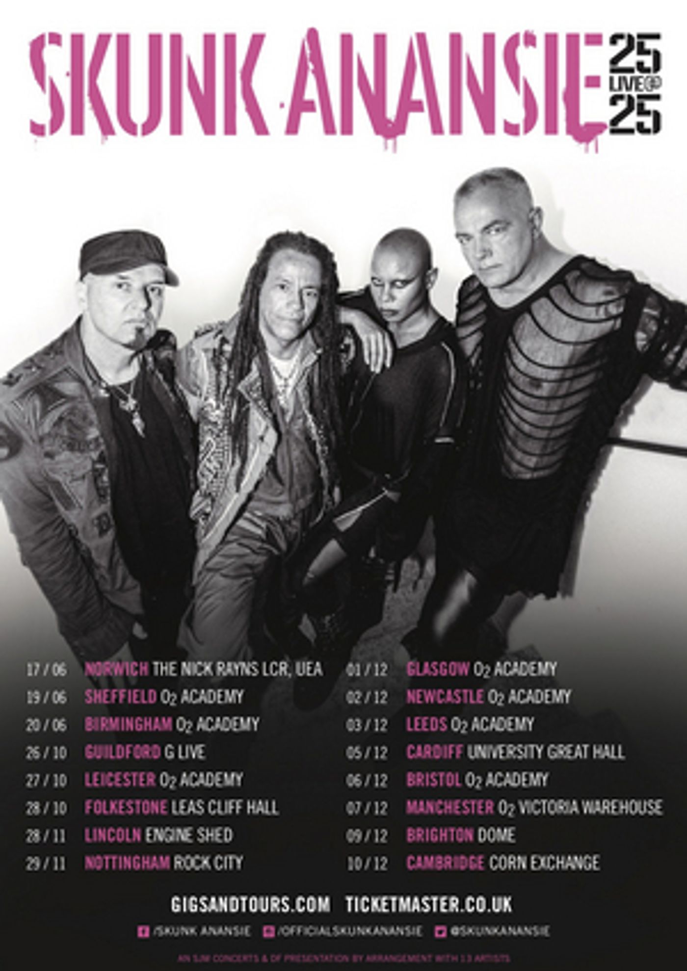 Skunk Anansie Announce UK Headline Tour & New Single Details  Image
