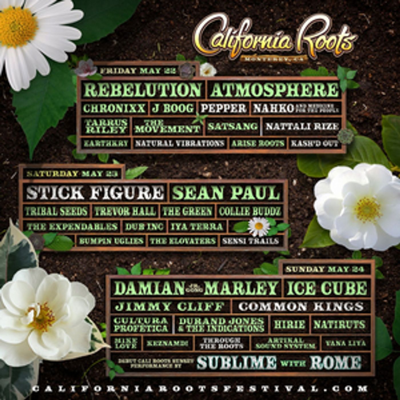 Ice Cube, Atmosphere, And Sean Paul Added to California Roots Music And Arts Festival Lineup Ice Cube, Atmosphere, And Sean Paul Added to California Roots Music And Arts Festival Lineup Image