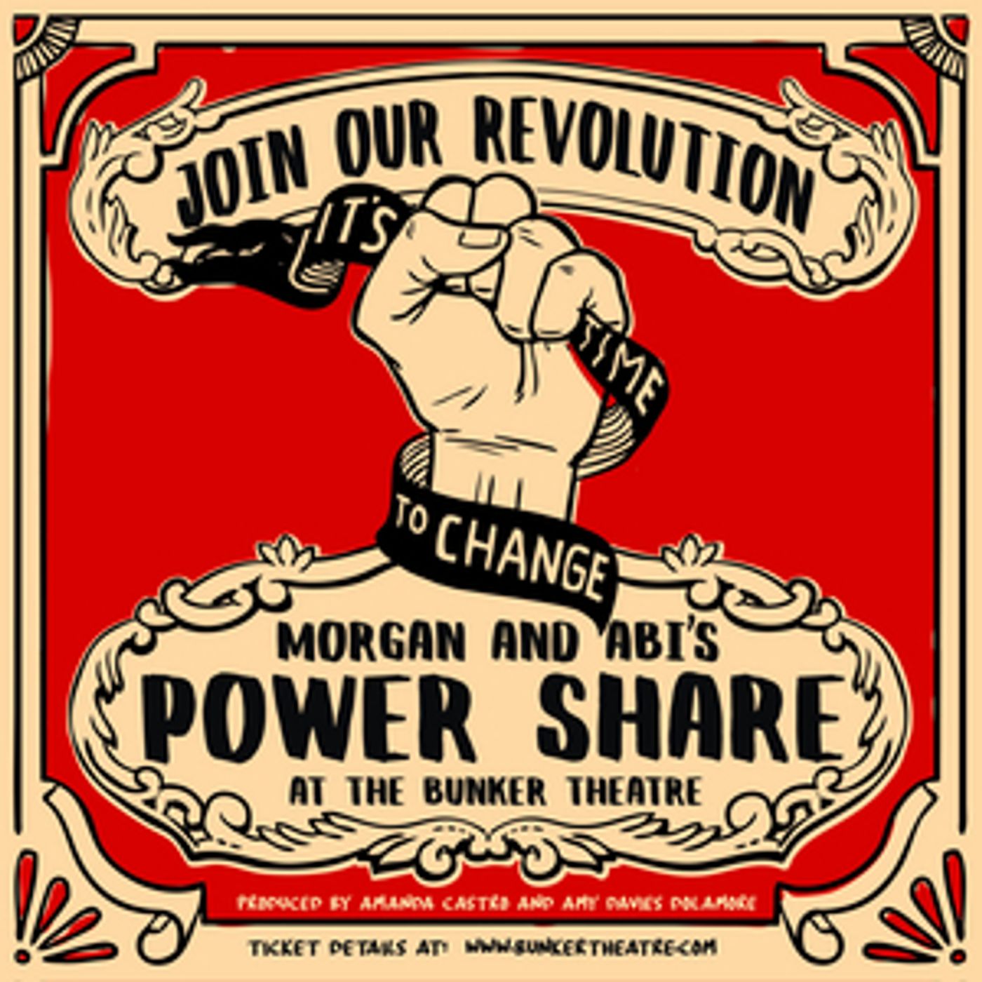 Morgan Lloyd Malcolm and Abi Zakarian's POWER SHARE is Coming to The Bunker Morgan Lloyd Malcolm and Abi Zakarian's POWER SHARE is Coming to The Bunker Image