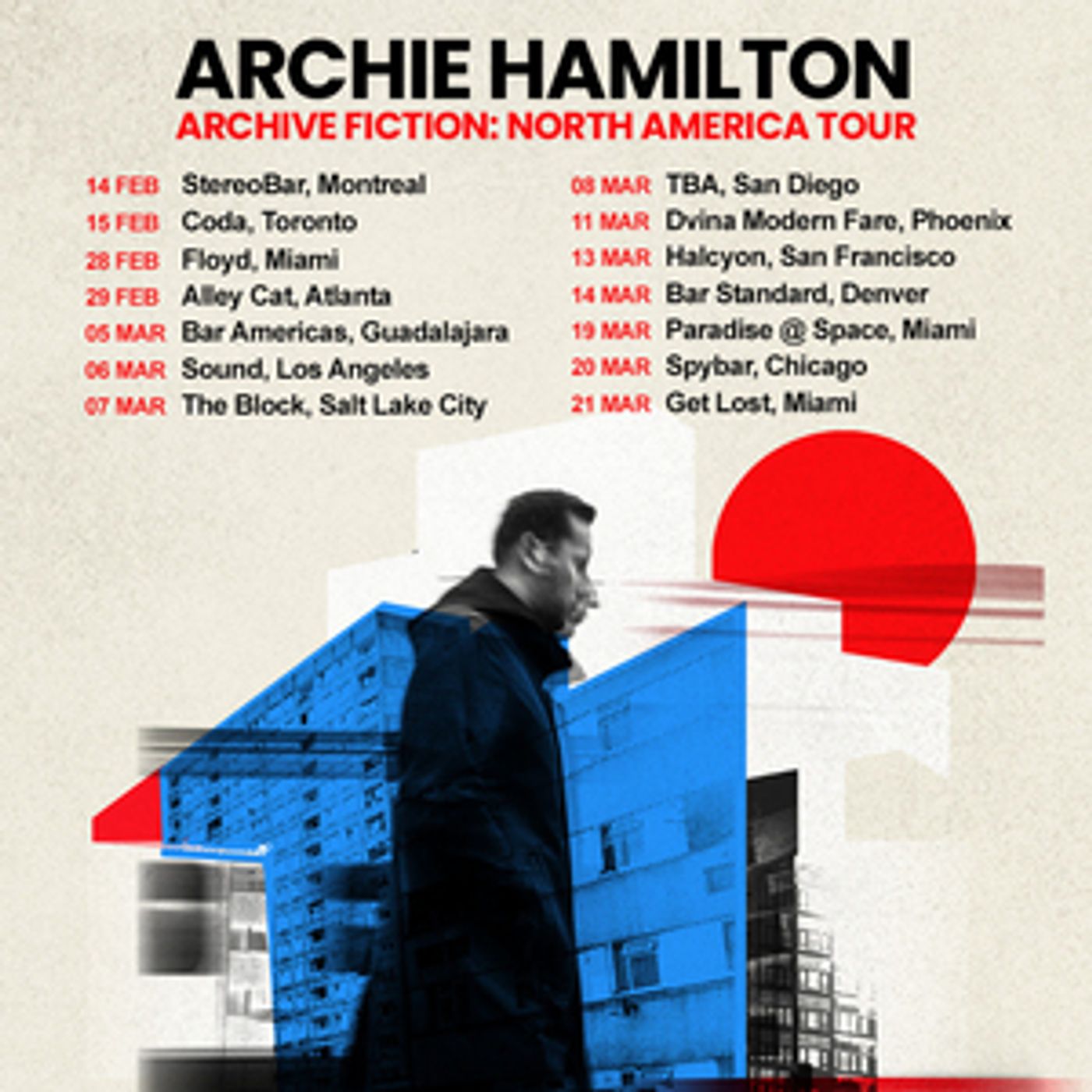 Archie Hamilton Announces Debut Tour Spanning USA, Canada and Mexico  Image