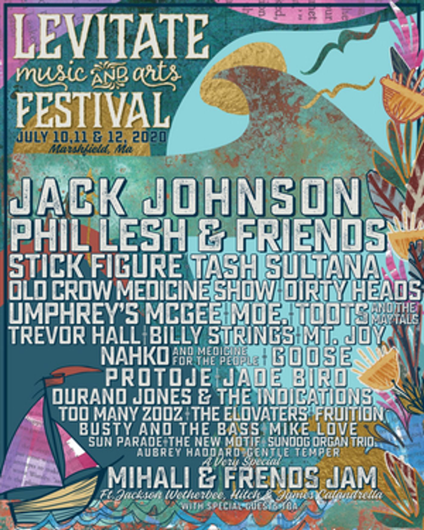 Levitate Music & Arts Festival Announces 2020 Lineup, Featuring Jack Johnson, Tash Sultana, & More! Levitate Music & Arts Festival Announces 2020 Lineup, Featuring Jack Johnson, Tash Sultana, & More! Image
