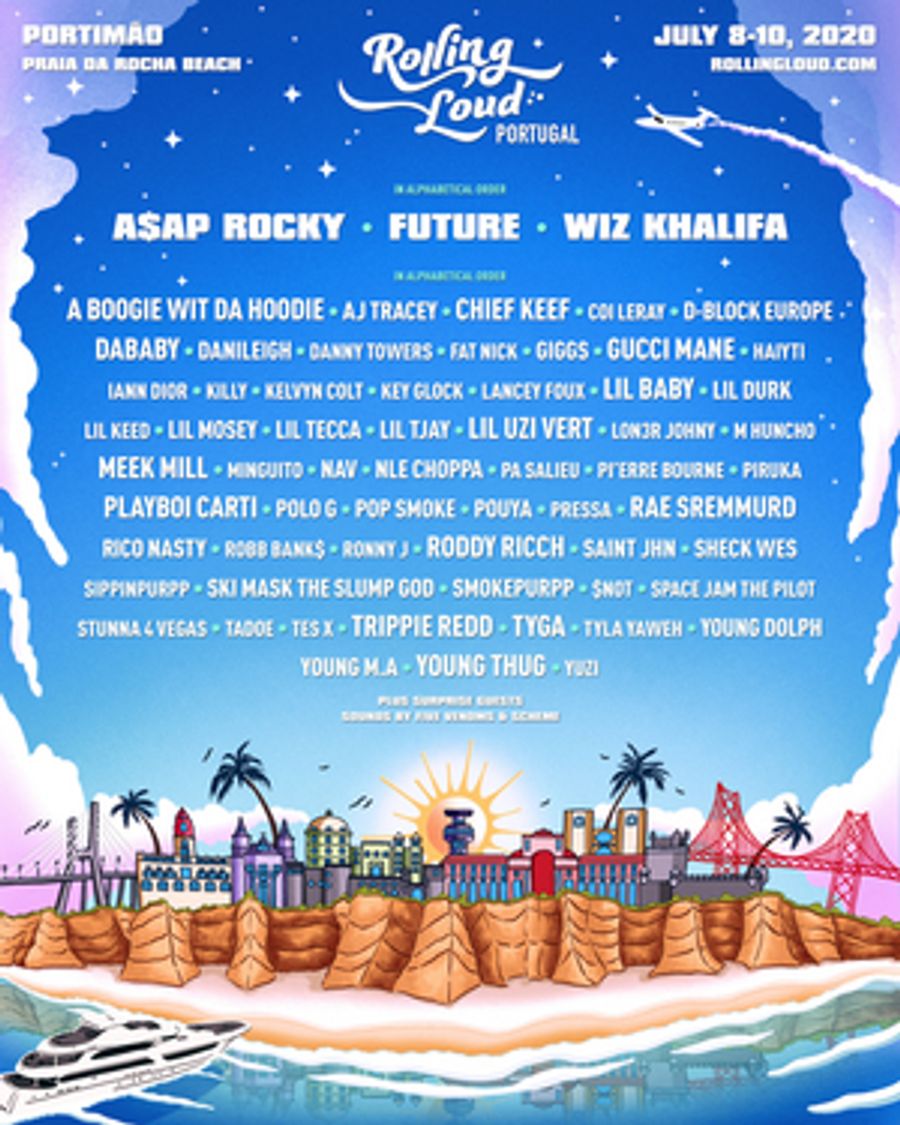 Rolling Loud Portugal Announces A$AP Rocky, Future, Wiz Khalifa, Giggs, TYGA, Meek Mill & More Image