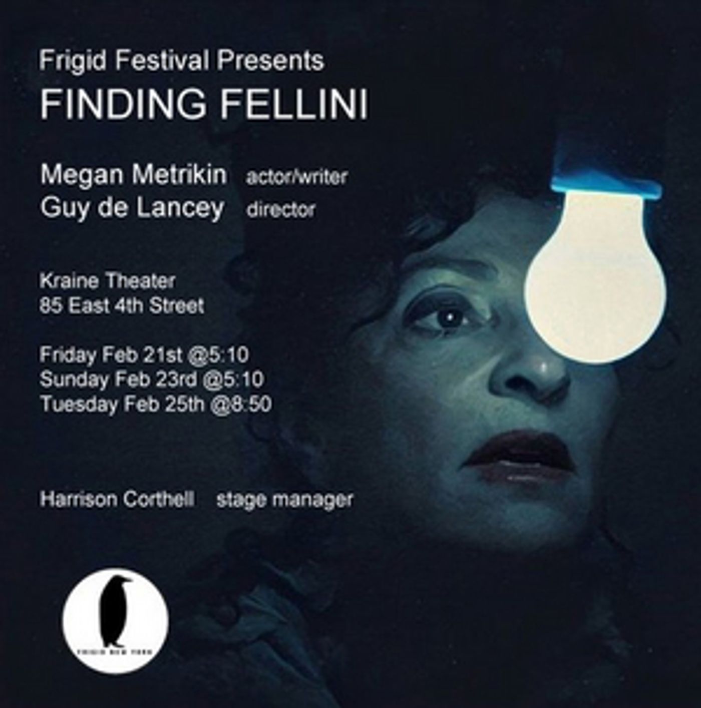 The Frigid Festival Will Present FINDING FELLINI  Image