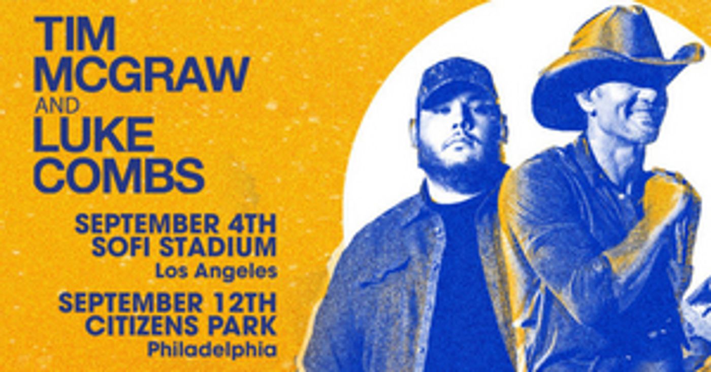 Tim McGraw Announces Stadium Shows With Luke Combs Tim McGraw Announces Stadium Shows With Luke Combs Image