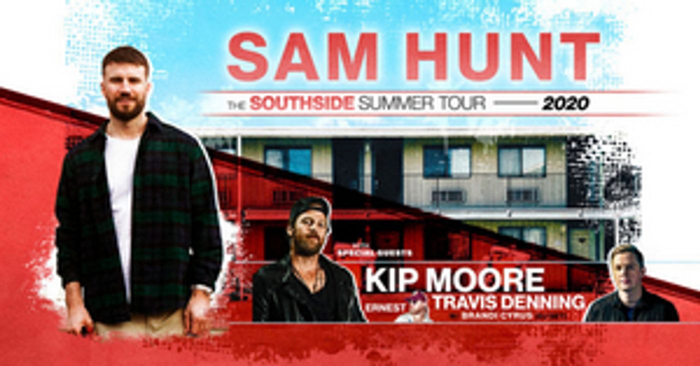 Sam Hunt's 'The Southside Summer Tour 2020' Heads to Over 40 U.S. Markets  Image