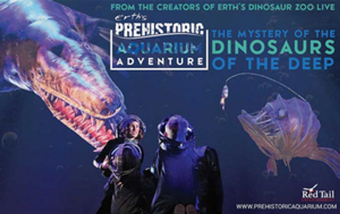 Patchogue Theatre to Present ERTH'S PREHISTORIC AQUARIUM ADVENTURE Patchogue Theatre to Present ERTH'S PREHISTORIC AQUARIUM ADVENTURE Image