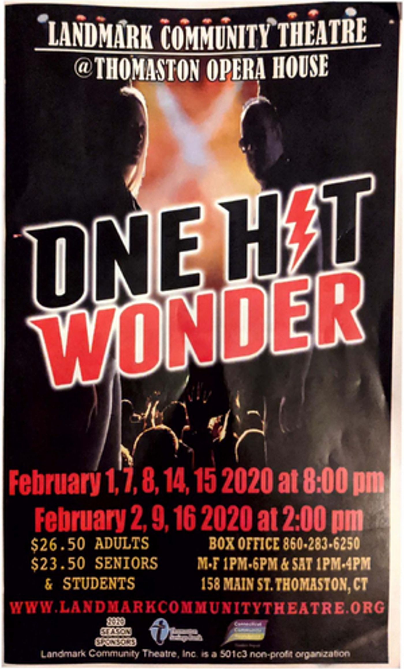 Review: ONE HIT WONDER at Landmark Community Theatre  Image