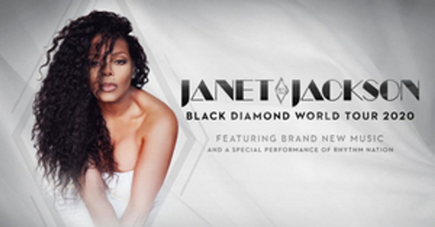 Janet Jackson Announces Black Diamond World Tour 2020  Image