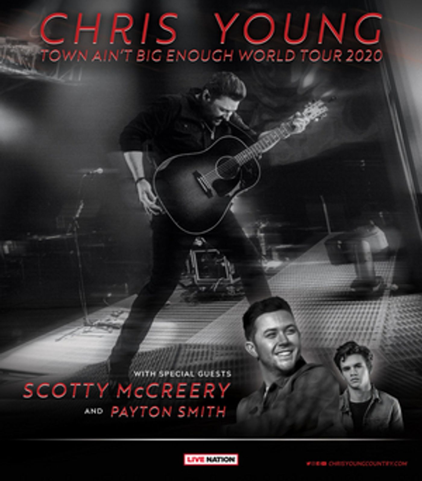 Chris Young Adds Dates To 'Town Ain't Big Enough World Tour 2020'  Image