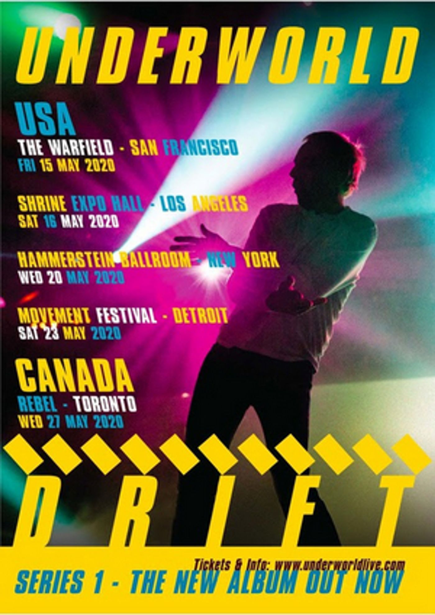 Underworld Announce North American May Tour Underworld Announce North American May Tour Image