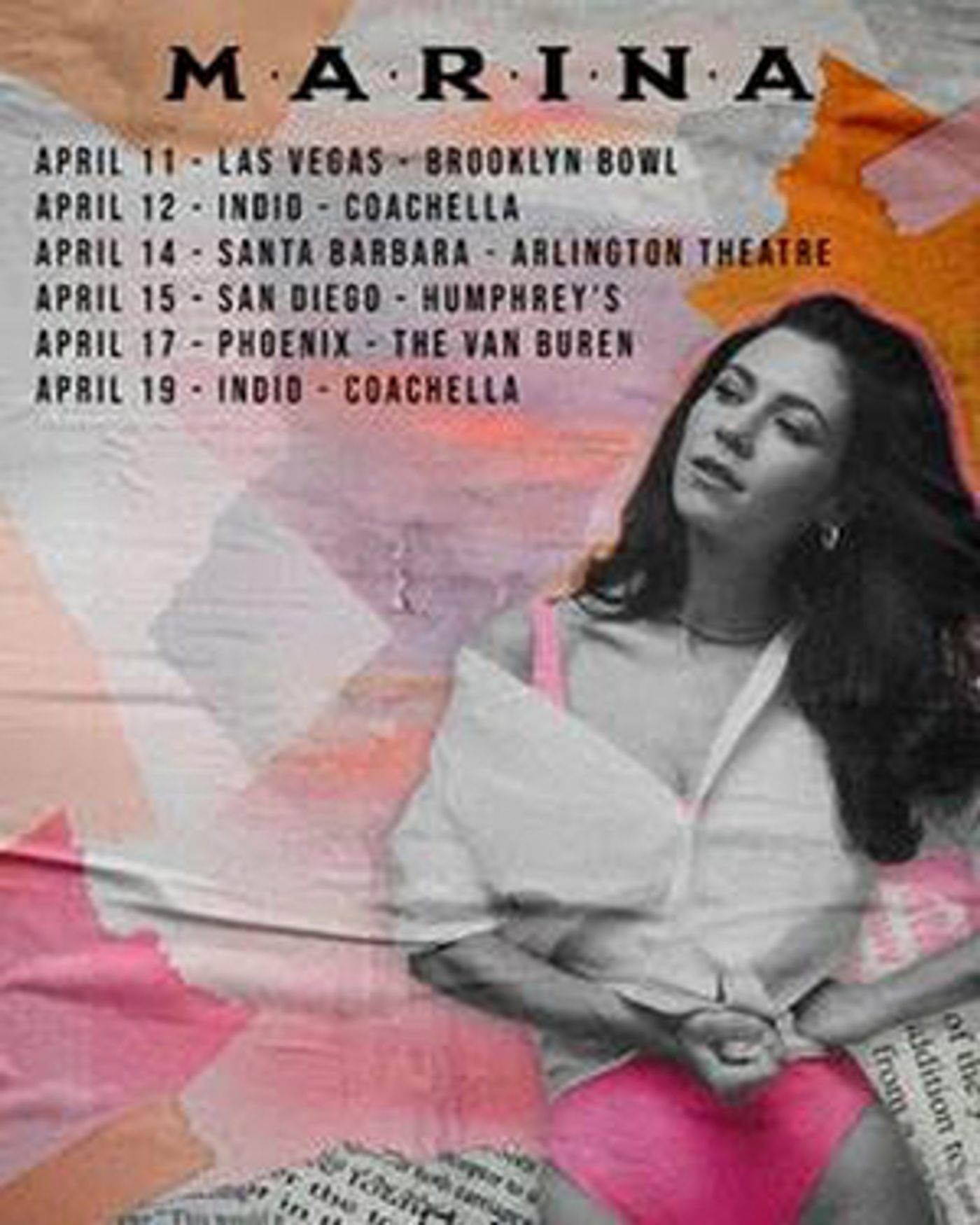 Marina Unveils 'About Love' And North American Live Dates  Image