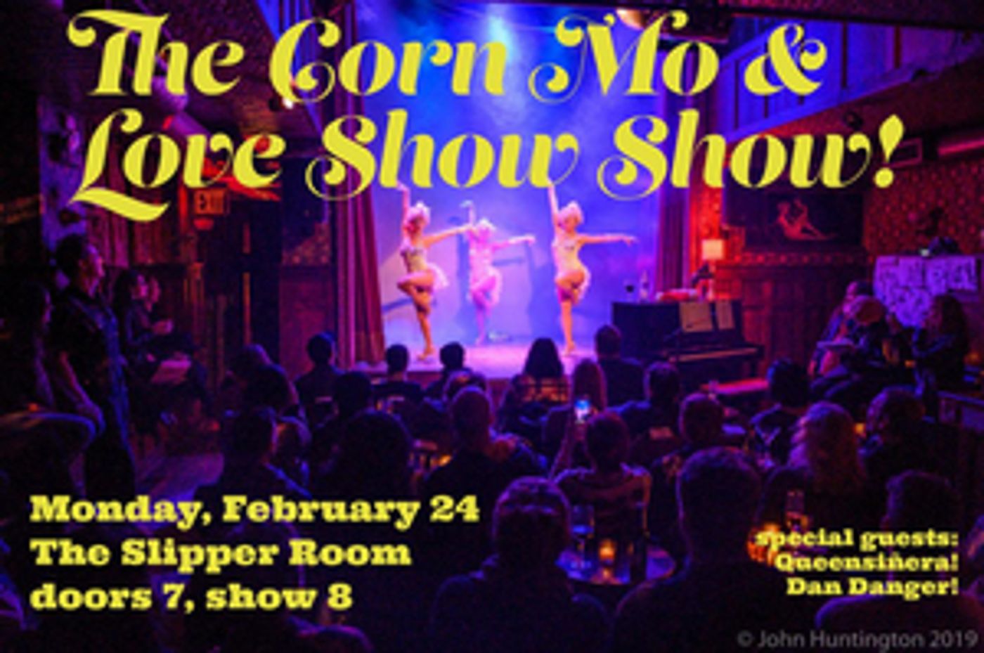 THE CORN MO & LOVE SHOW Will Return to The Slipper Room at the End of the Month  Image
