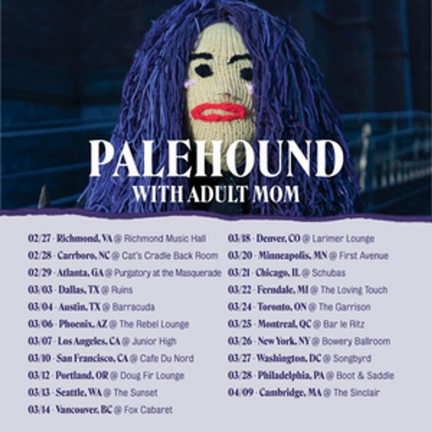 Adult Mom Announces New Single Ahead of Tour with Palehound Adult Mom Announces New Single Ahead of Tour with Palehound Image