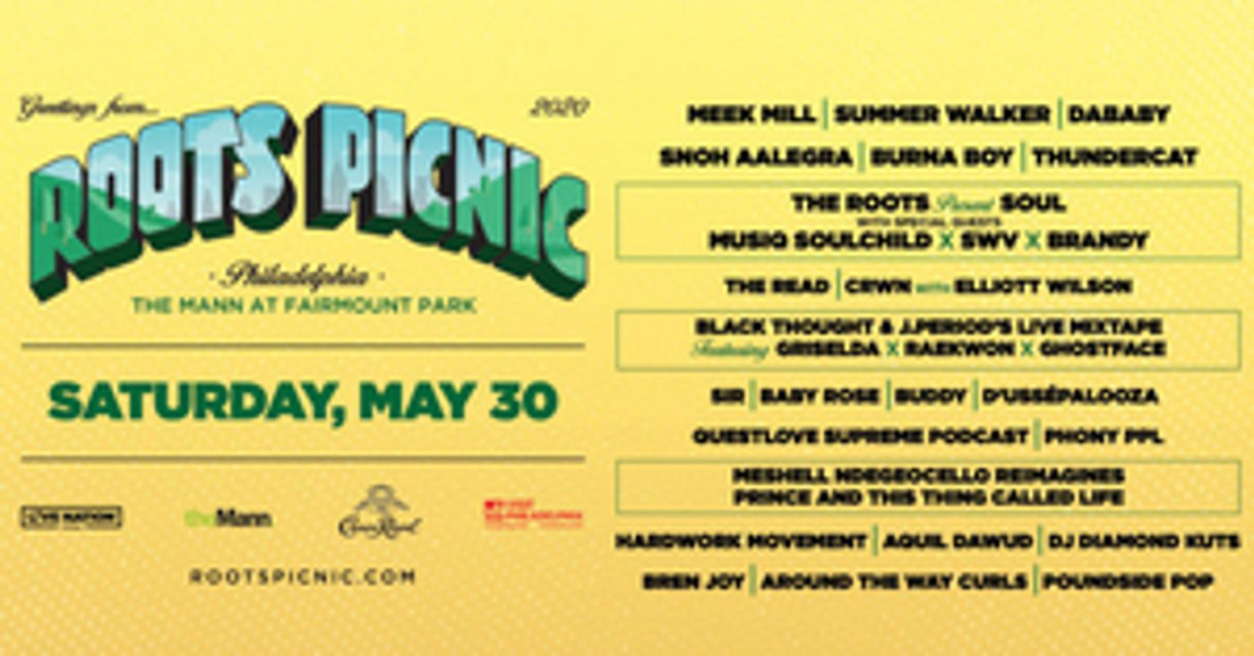 Live Nation Urban, The Roots Announce 2020 'Roots Picnic'  Image