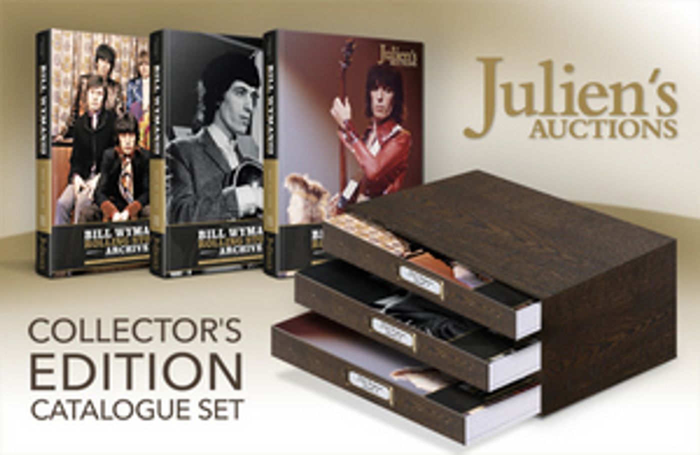 Bill Wyman's Bass Guitars, Wardrobe and More from his Famous Archive Heads to Julien's Auctions this May Bill Wyman's Bass Guitars, Wardrobe and More from his Famous Archive Heads to Julien's Auctions this May Image