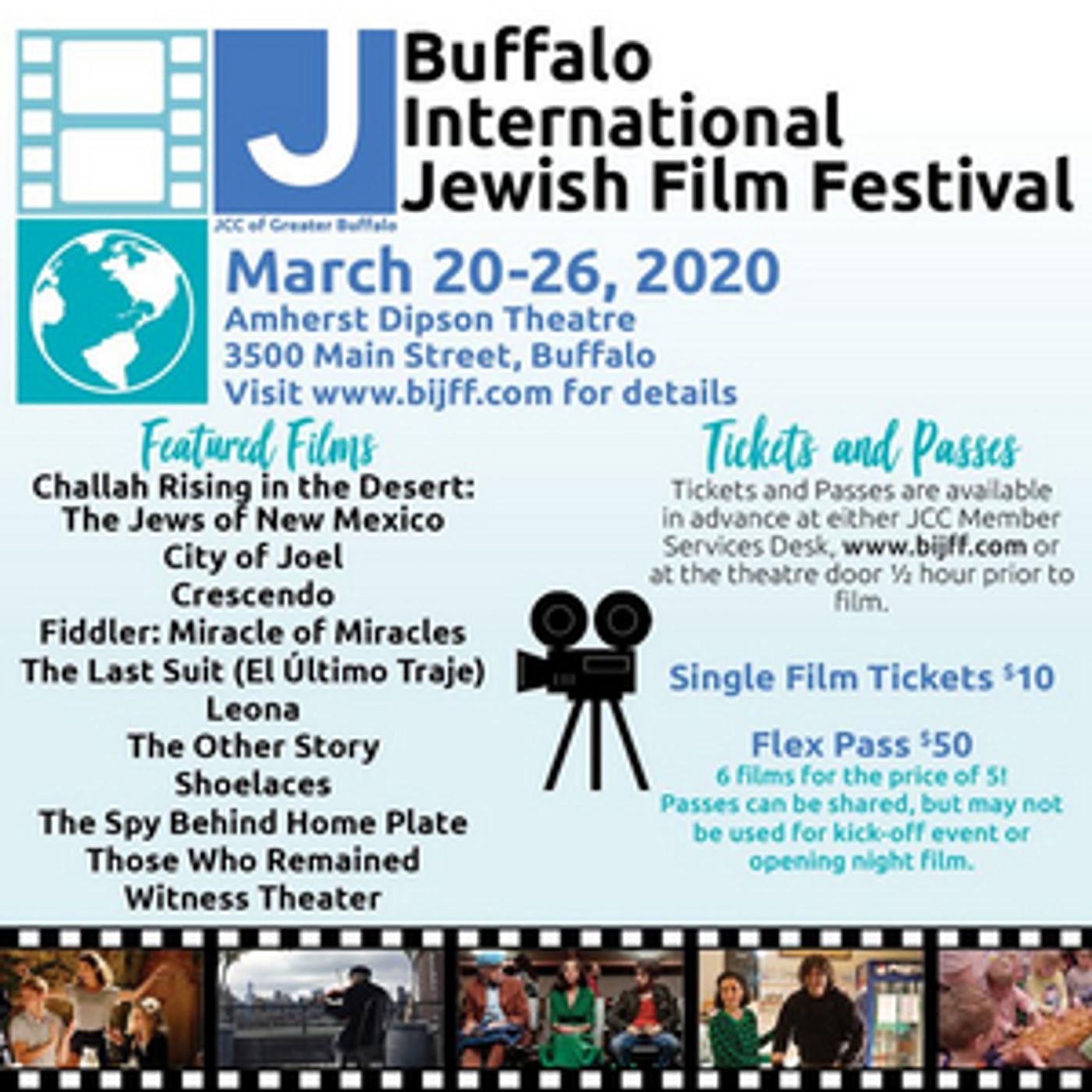 See the Lineup for the 35th Annual Buffalo International Jewish Film Festival  Image