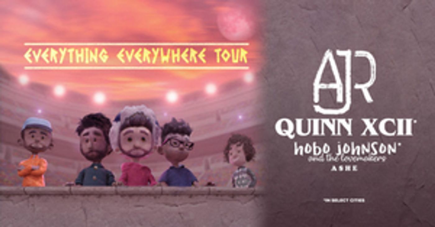 AJR And Quinn XCII Announce Everything Everywhere Tour AJR And Quinn XCII Announce Everything Everywhere Tour Image